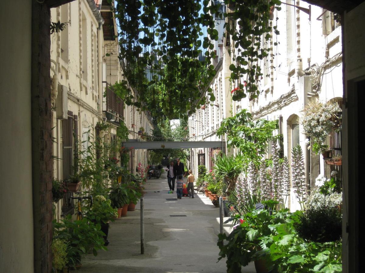 Cite Pilleux - Charming Studio In A Flowery Pedestrian Lane Παρίσι Εξωτερικό φωτογραφία